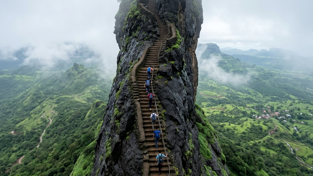 Harihar Fort Peak